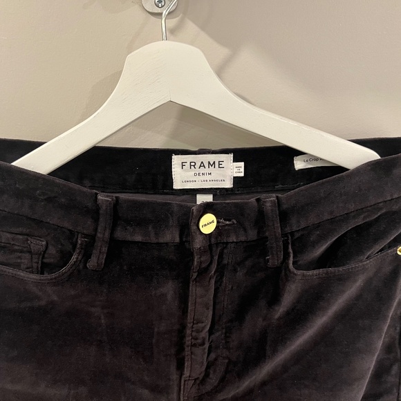 Velvet 5-pocket pants - Picture 4 of 4